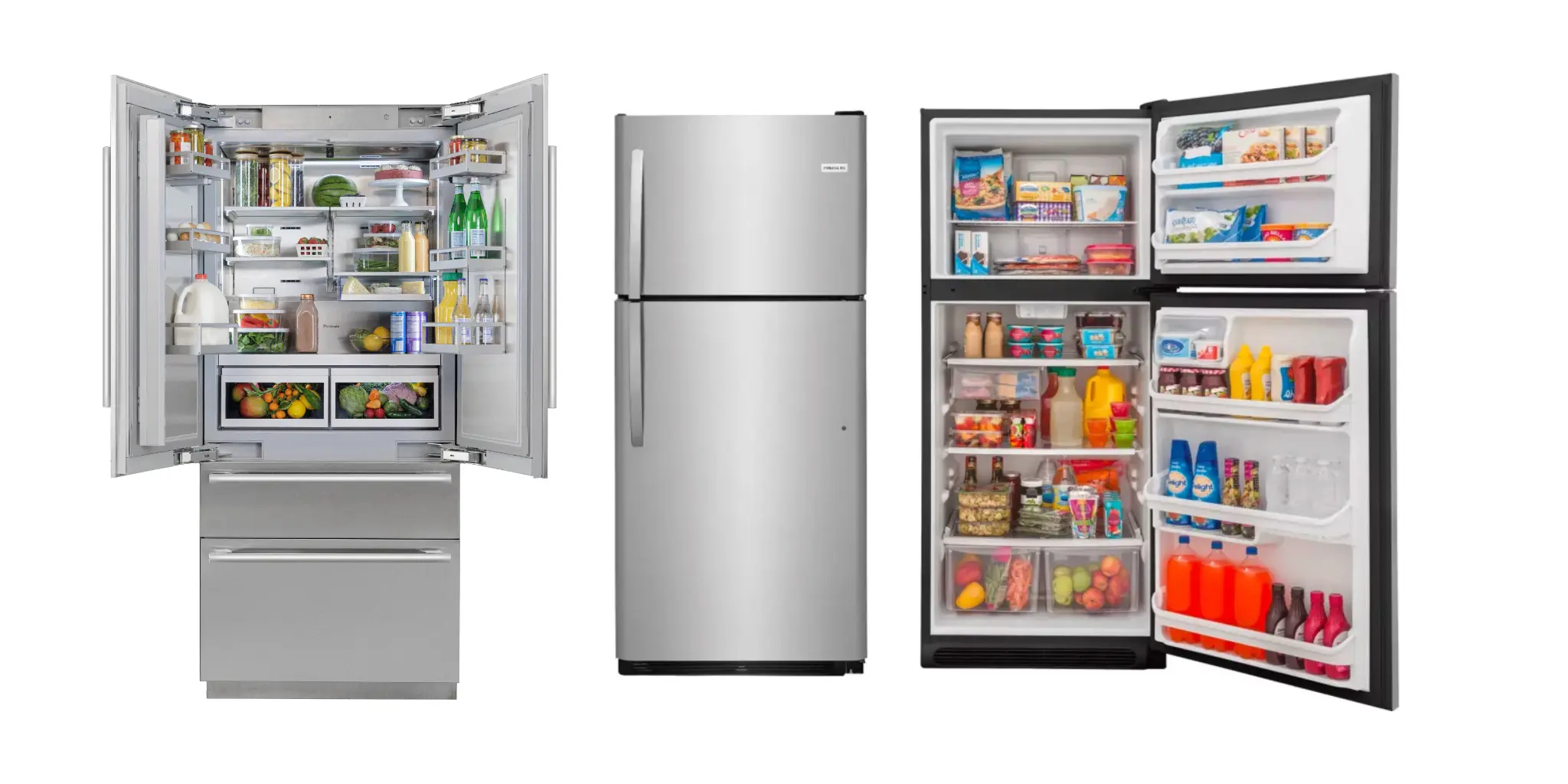 Top and Bottom Freezer Refrigerator Models
