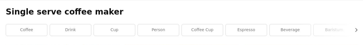 Single-Serve Coffee Maker Example