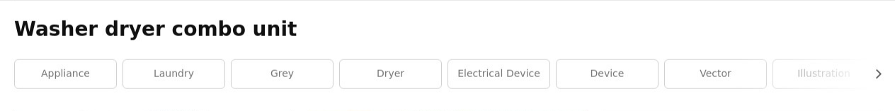 Washer-Dryer Combo Unit Example